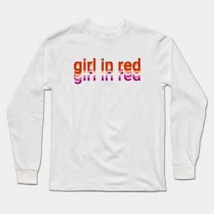 girl in red v2 Long Sleeve T-Shirt